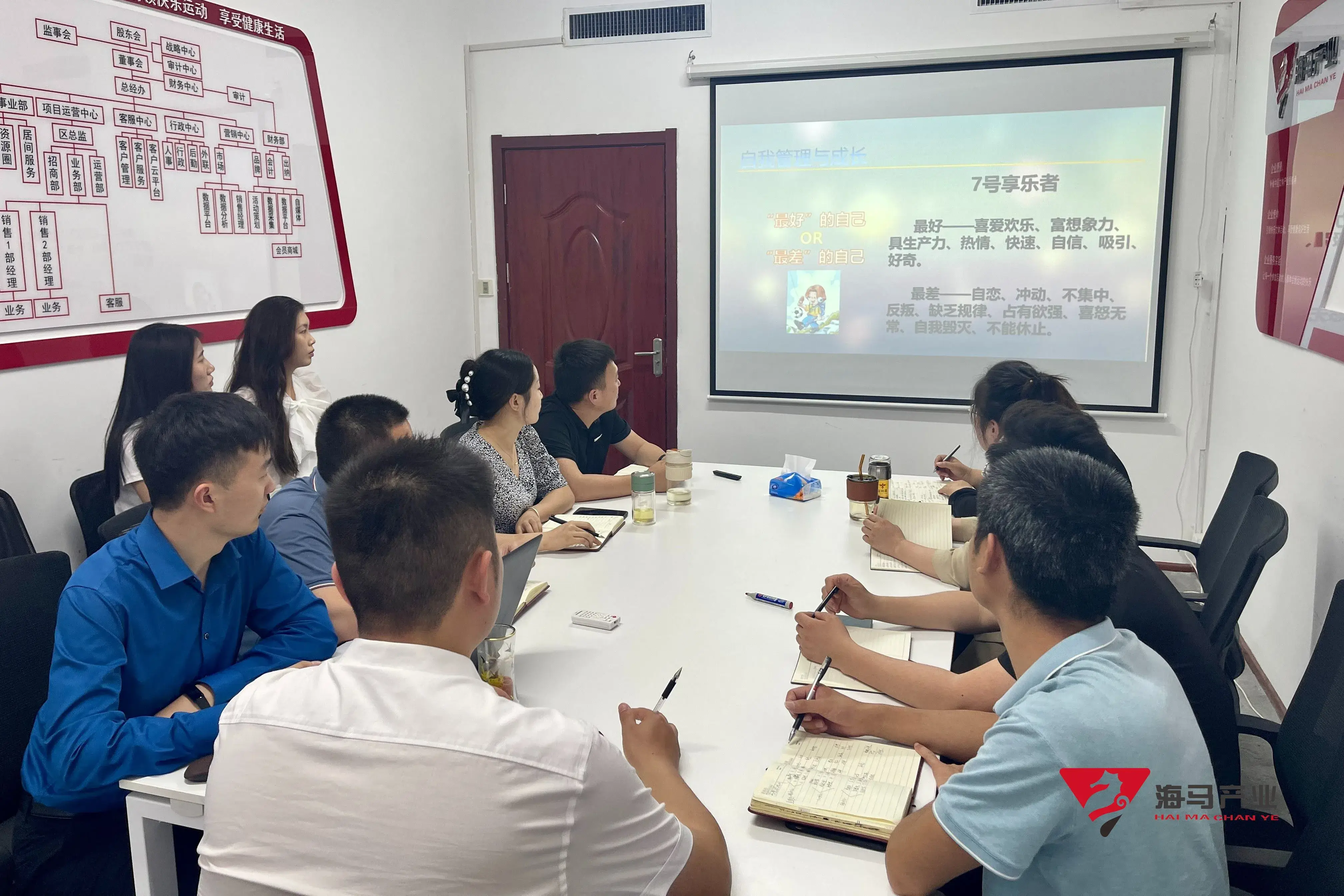 “九型人格”欧陆娱乐文化产业集团培训活动