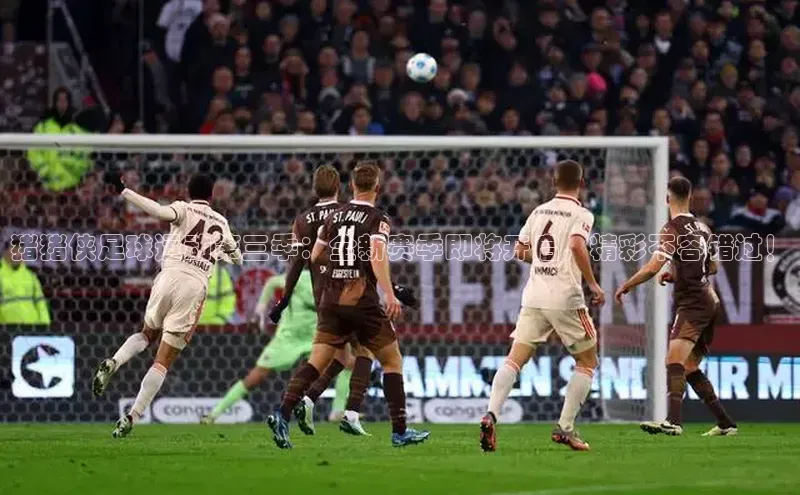 欧陆app登录百度营销中心猪猪侠足球运动第三季：全新赛季即将开启，精彩不容错过！